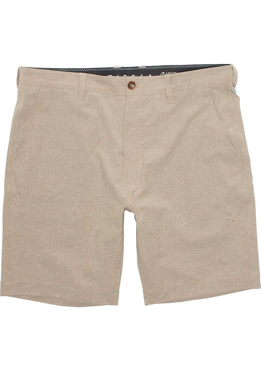 Herren Vissla Kurze Hose | Canyons Hybrid 18,5" Walkshort Fur Herren