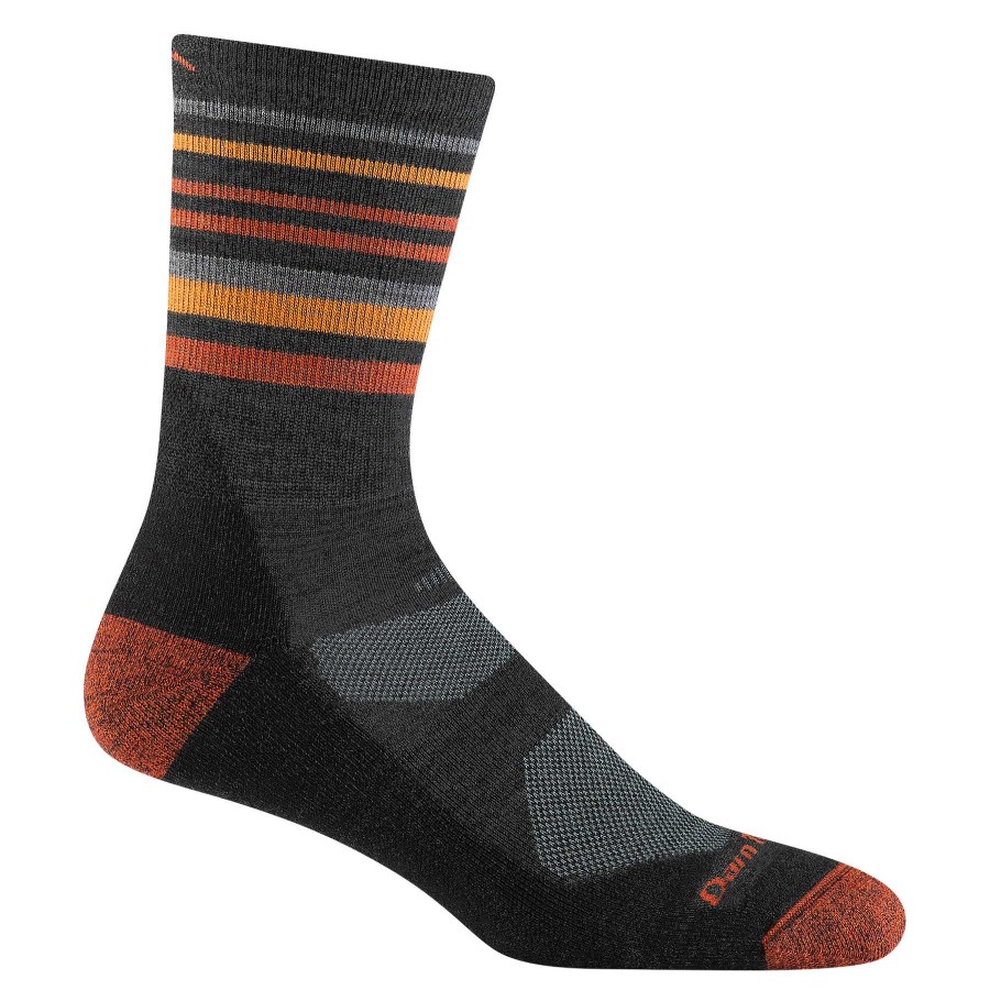 Herren Darn Tough Socken | Fastpack Micro Crew Leichte Wandersocken Fur Herren Holzkohle