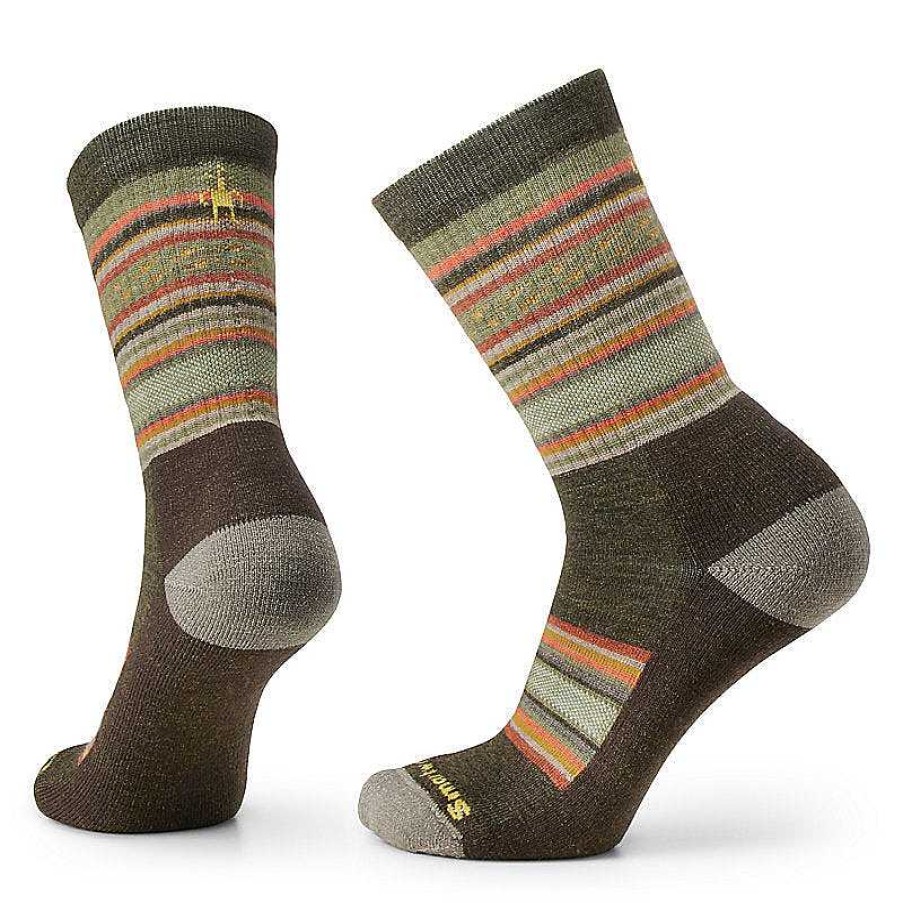 Herren Smartwool Socken | Everyday Regarita Crew Socken Fur Herren Militaroliv