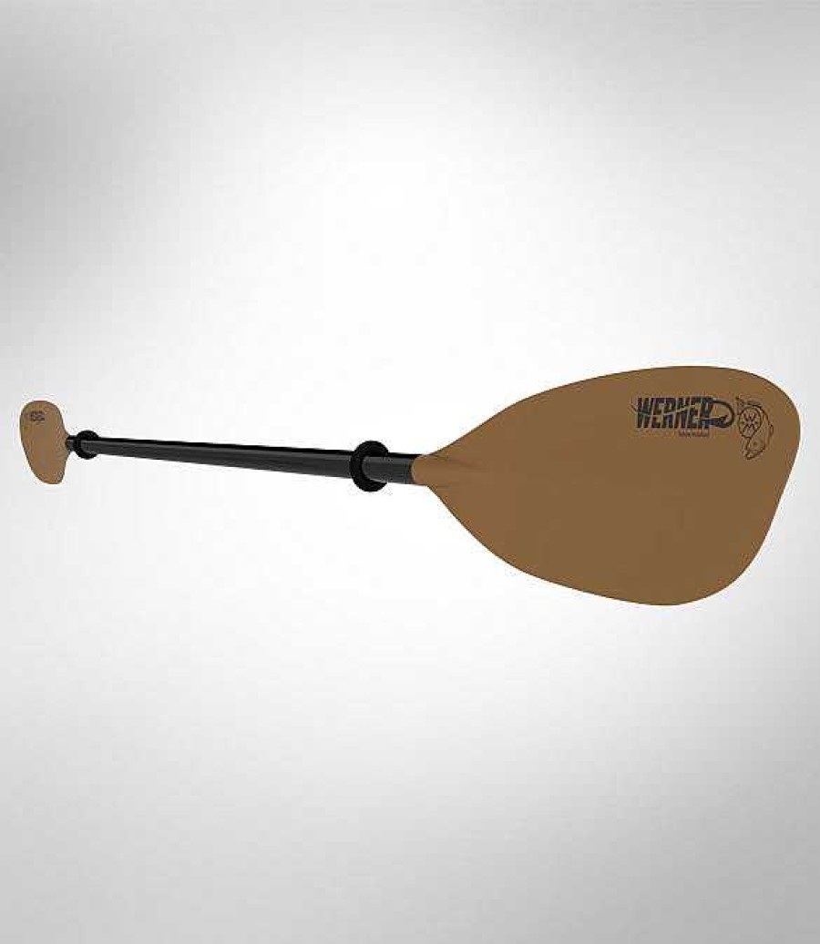 Gang Werner Paddles | Tybee Hooked 2-Teiliges Paddel Mit Geradem Schaft Braun