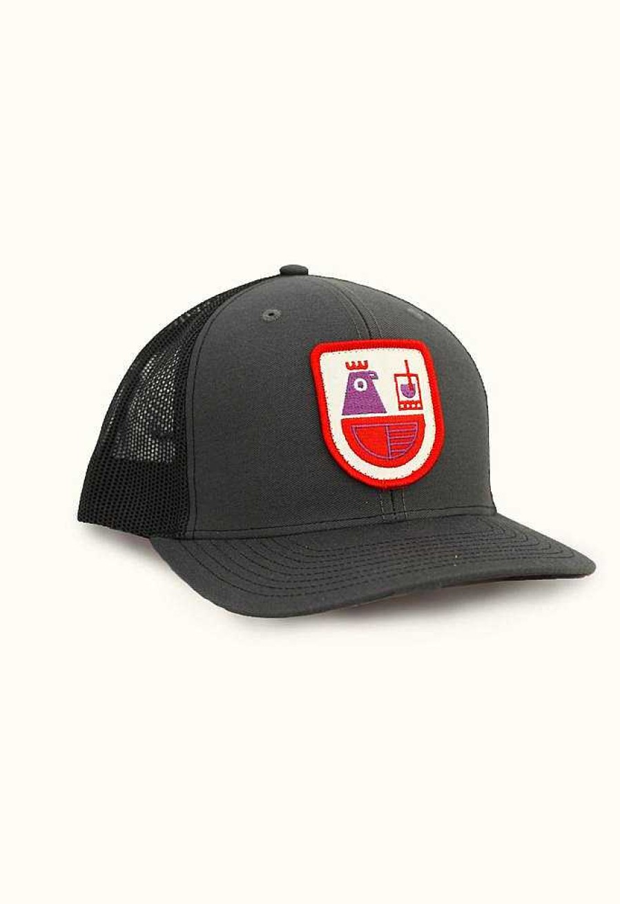 Herren Barcoop Bevy Kopf- Und Halsbekleidung | Barcoop Bevy Trucker-Mutze Schwarz