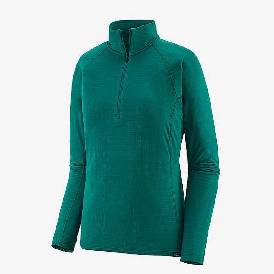 Damen Patagonia Lassig | Capilene Thermal Weight Pullover Mit Reisverschluss Am Hals Fur Damen