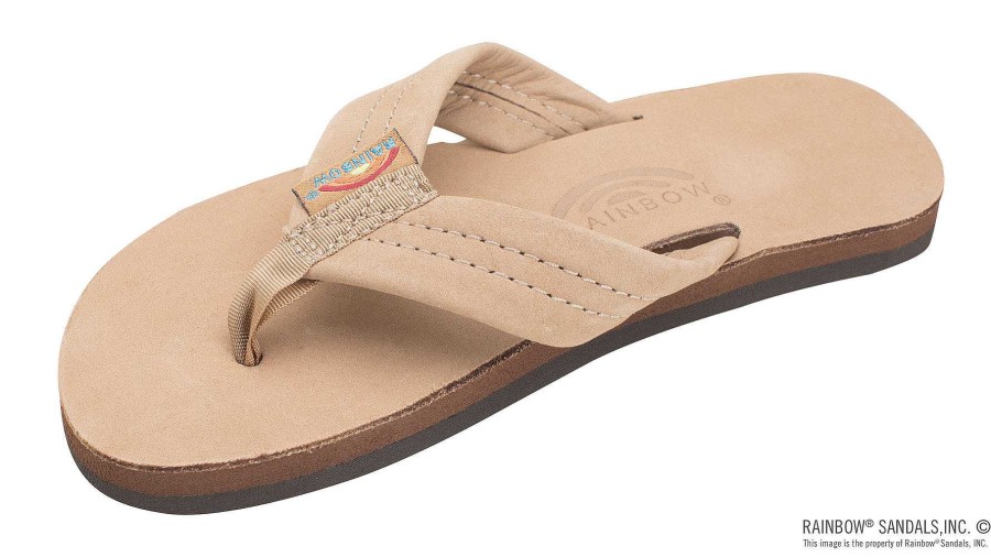 Schuhwerk Rainbow Sandalen | Premier-Leder-Single-Arch-Sandale Fur Kinder