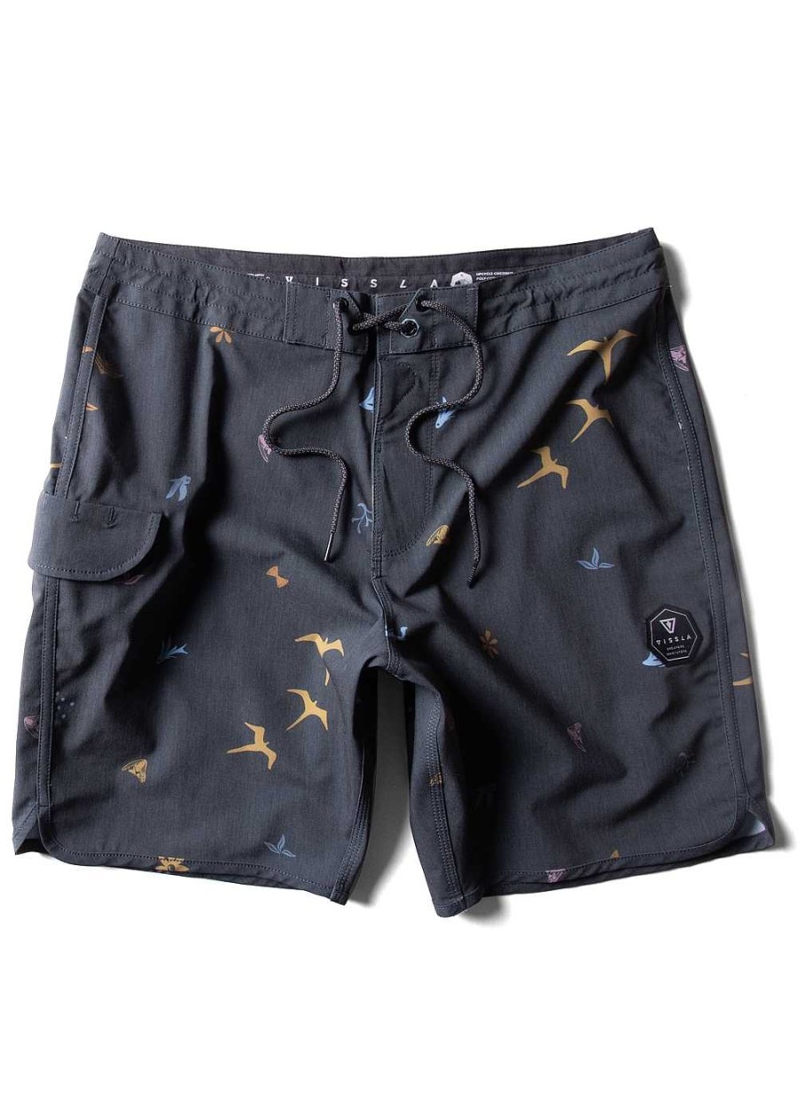 Herren Vissla Kurze Hose | Miyashiro Island Stargazer 18,5" Boardshort