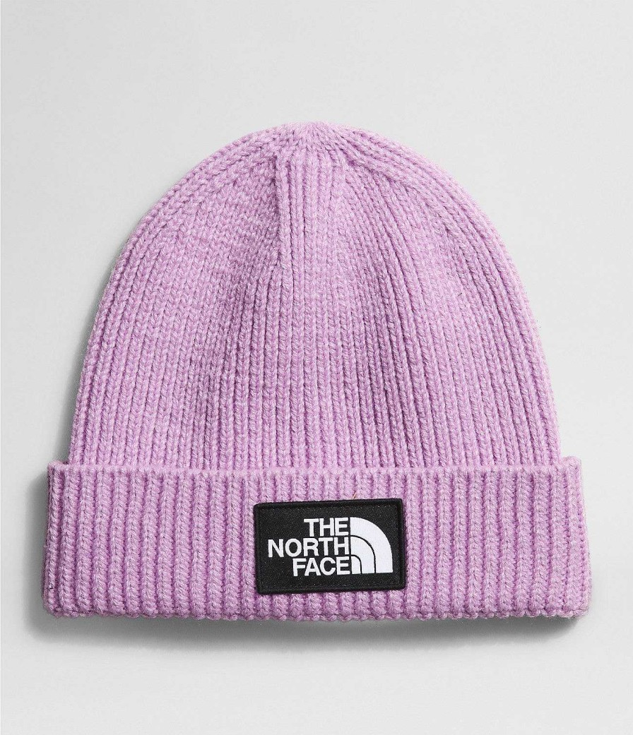 Kinder The North Face Kopf- Und Halsbekleidung | Tnf Box Logo Beanie Mit Bundchen Fur Kinder