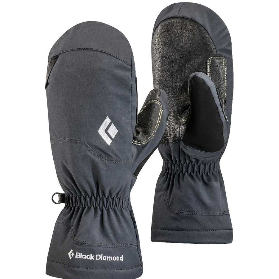 Herren Black Diamond Equipment Handschuhe | Glissade-Handschuhe Schwarz