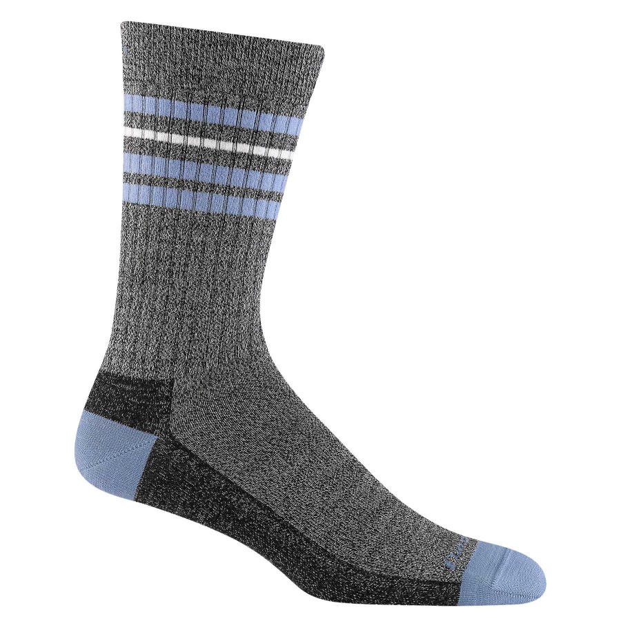 Herren Darn Tough Socken | Letterman Crew Leichte Lifestyle-Socken Fur Herren Granit