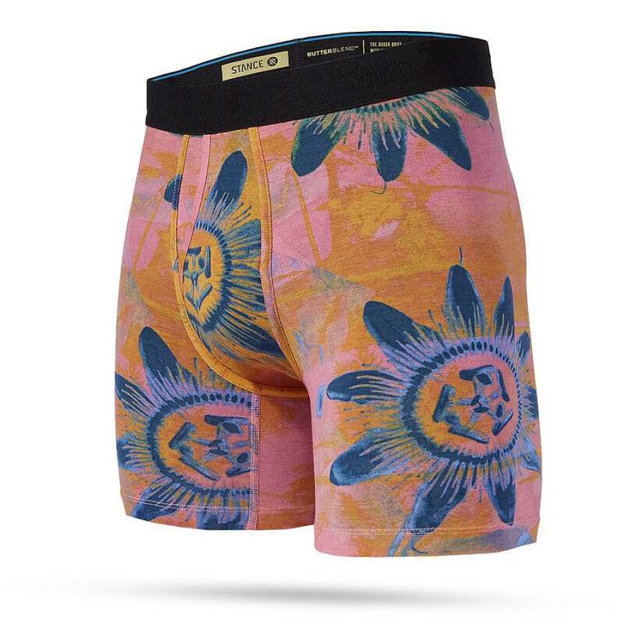 Herren Stance Baselayer Und Unterwasche | Sub Tropic Butter Blend Boxershorts Fur Herren Rosa