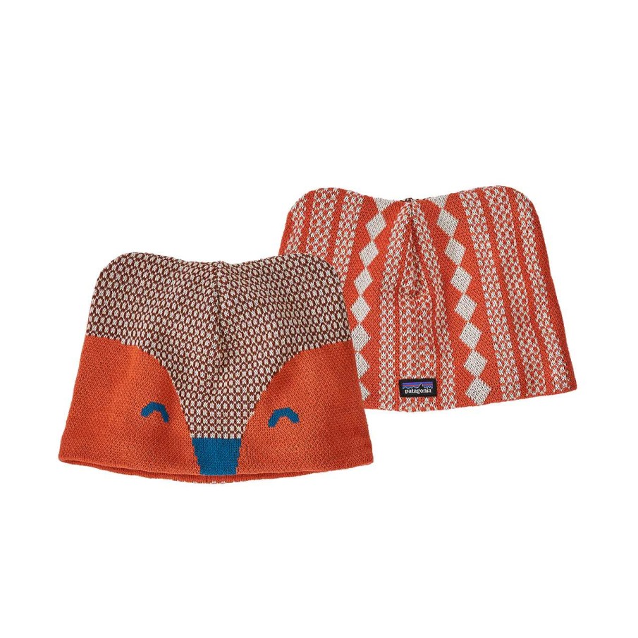 Kinder Patagonia Kopf- Und Halsbekleidung | Animal Friends Beanie Fur Babys