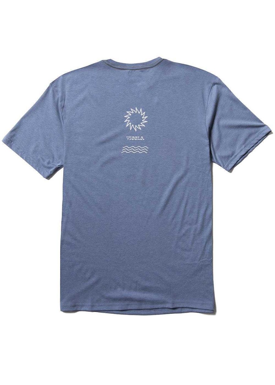 Herren Vissla T-Shirts | Unlimited Comp Lite Performance T-Shirt Fur Herren