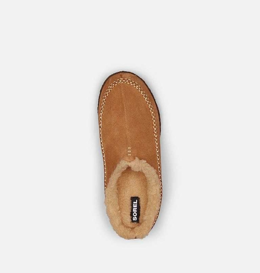 Schuhwerk Sorel Schuhe | Falcon Ridge Ii Slipper Fur Herren Kamelbraun/Curry