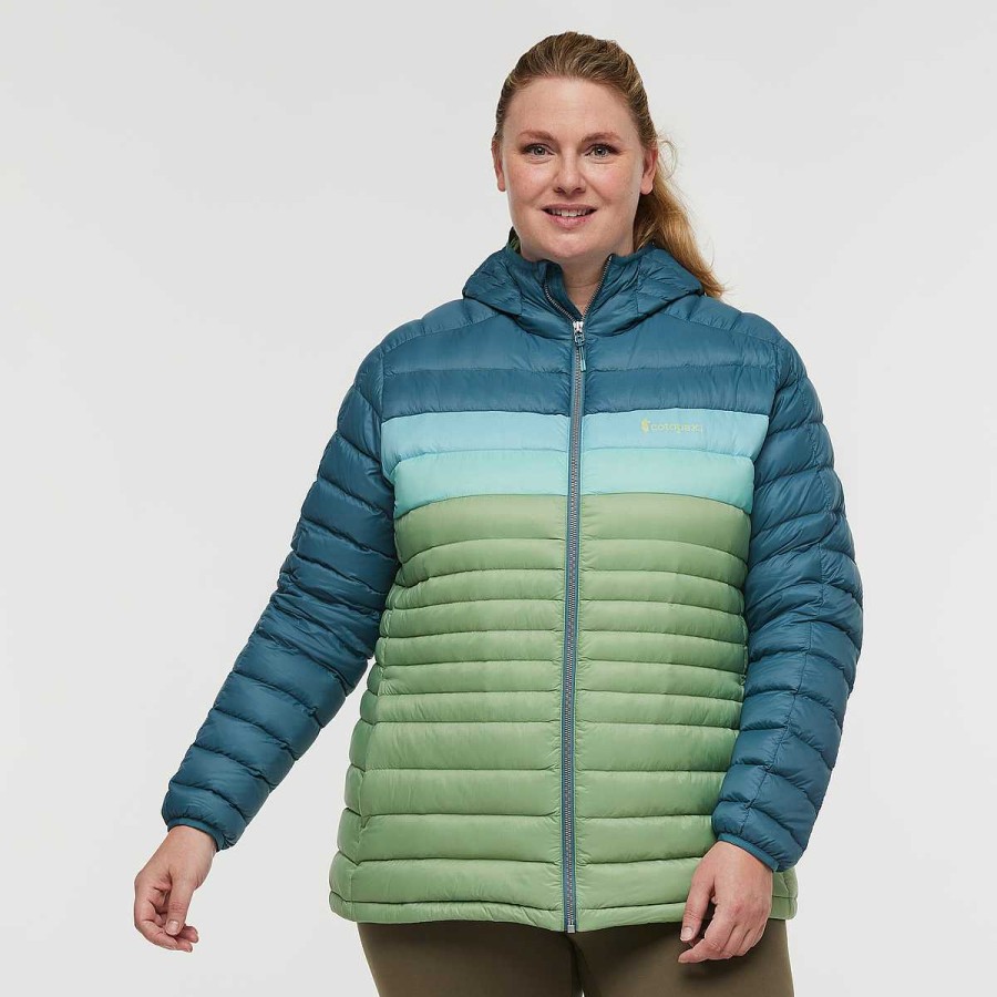 Damen Cotopaxi Isolierung | Fuego Daunenjacke Mit Kapuze Fur Damen Blaufichte/Espe