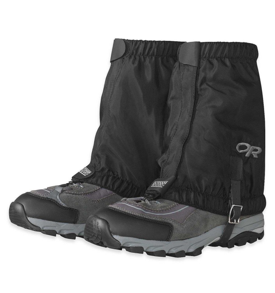 Schuhwerk Outdoor Research Schuhe | Niedrige Gamaschen Von Rocky Mountain Schwarz