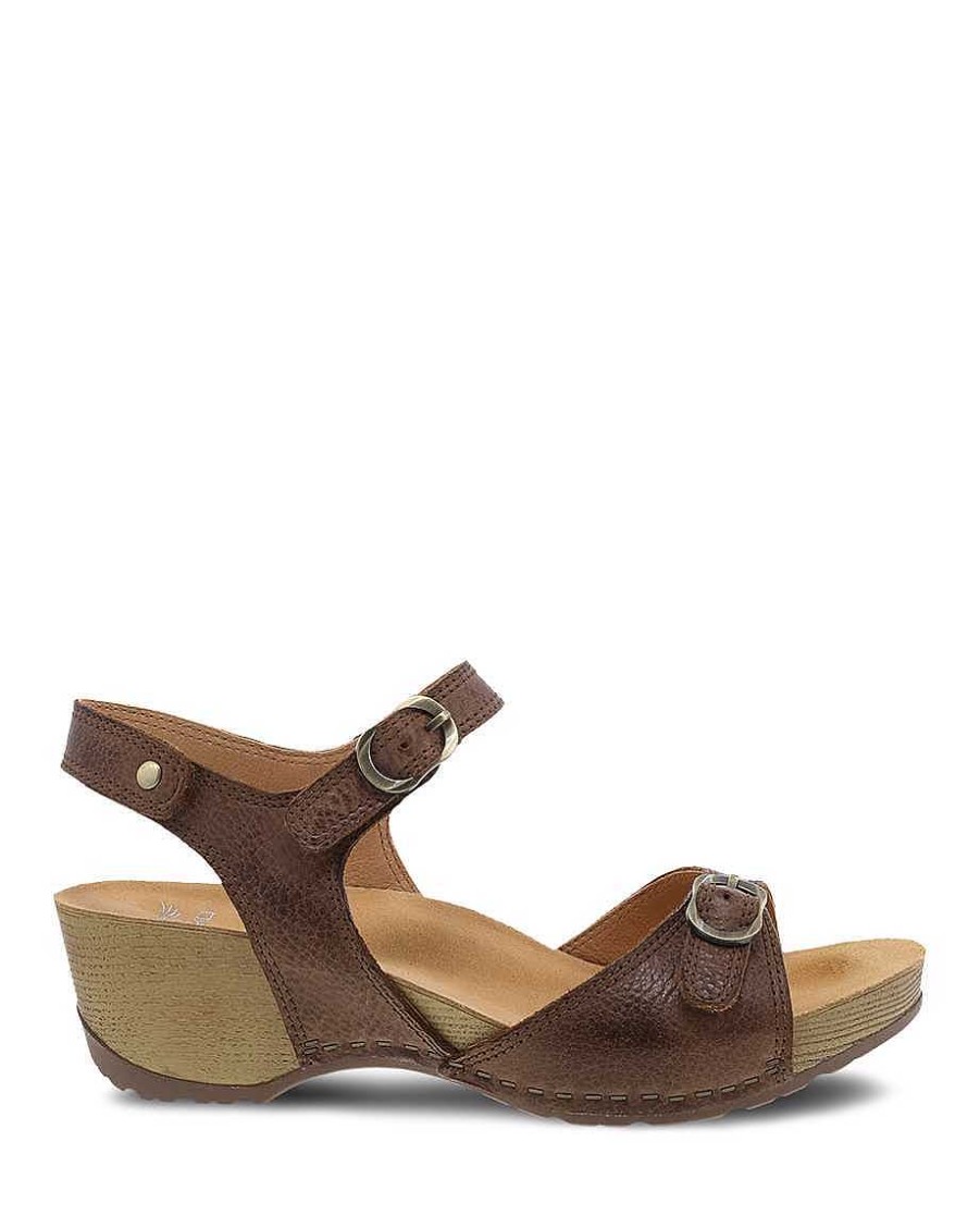 Schuhwerk Dansko Sandalen | Tricia Sandalen Fur Damen Braun Gemahlen