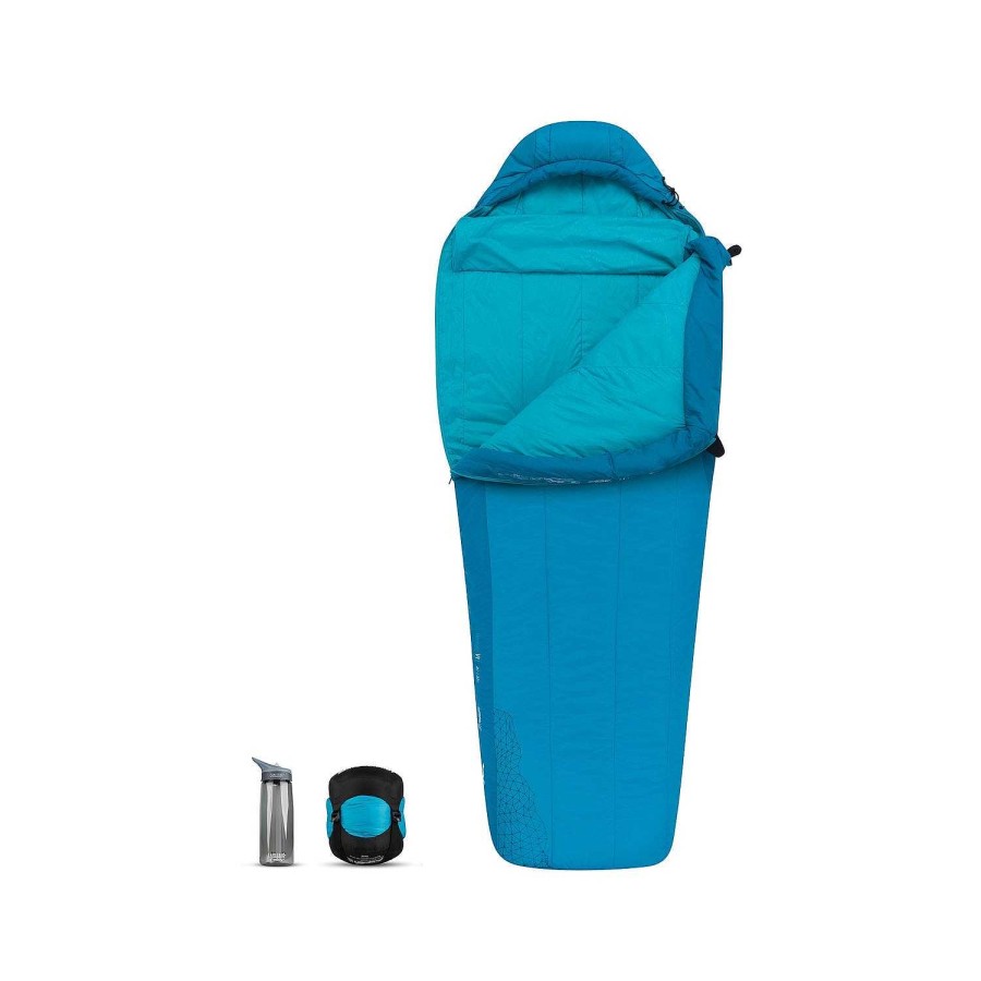 Gang Sea To Summit | Venture Synthetikschlafsack 32°F Fur Damen Blau