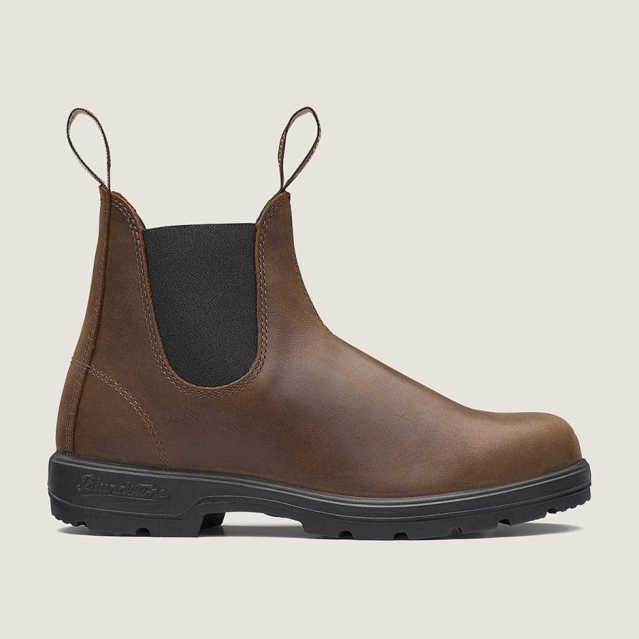 Schuhwerk Blundstone Stiefel | Unisex 1609 Chelsea-Stiefel Antikbraun