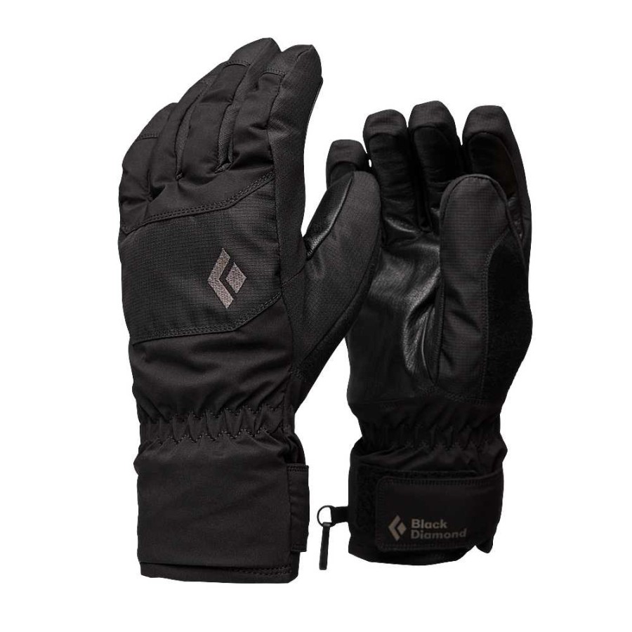 Herren Black Diamond Equipment Handschuhe | Mission-Lt-Handschuhe Schwarz