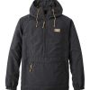 Herren L.L.Bean Regen- Und Schneebekleidung | Mountain Classic Anorak Fur Herren Schwarz