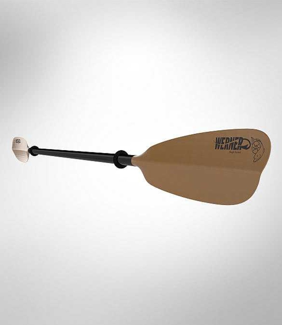 Gang Werner Paddles | Skagit Hooked 2-Teiliges Verstellbares Paddel Mit Geradem Schaft Braun