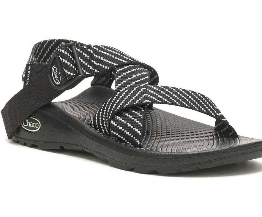 Schuhwerk Chaco Sandalen | Mega Z/Cloud Sandalen Fur Damen Vibin B+W