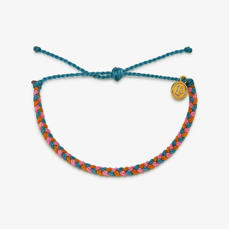 Damen Pura Vida Schmuck | Mini Geflochtenes Armband