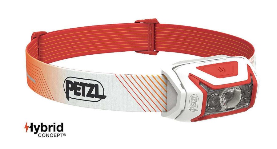 Gang Petzl | Actik Core 600 Stirnlampe Rot