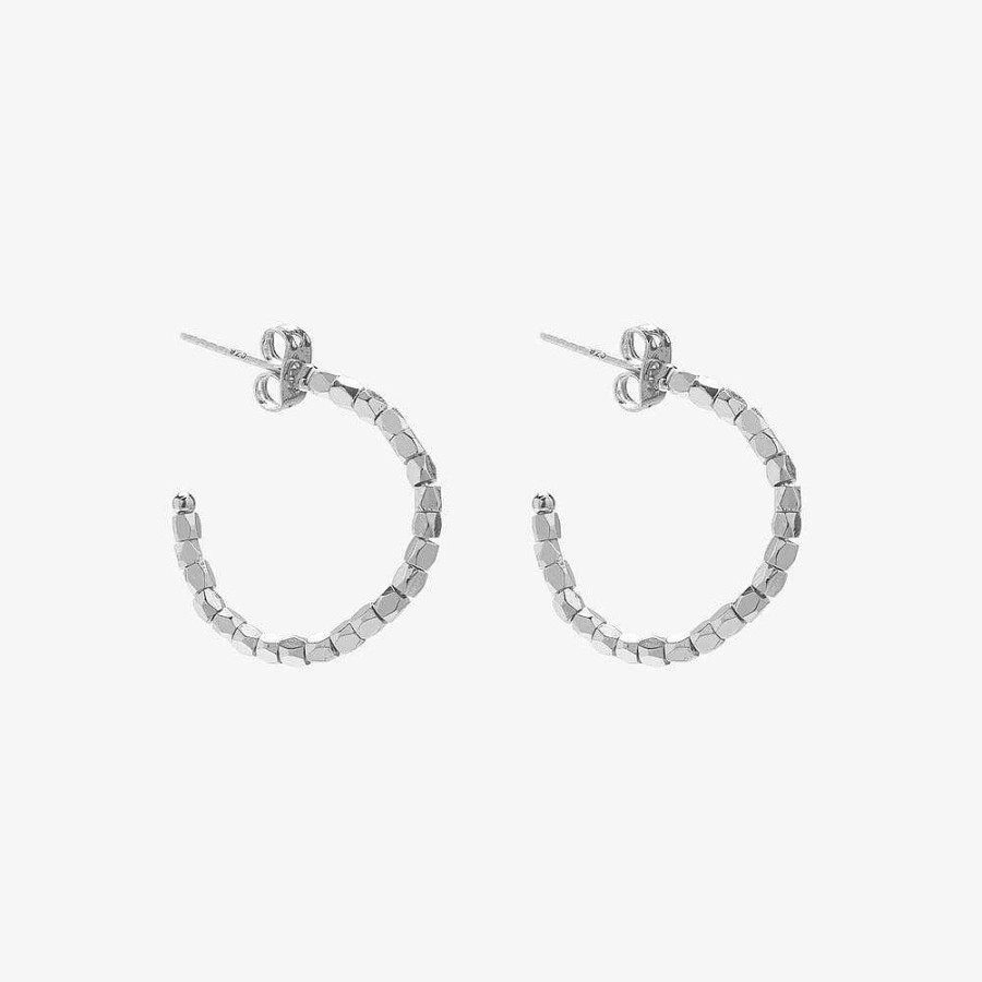 Damen Pura Vida Schmuck | Creolen Im Diamantschliff