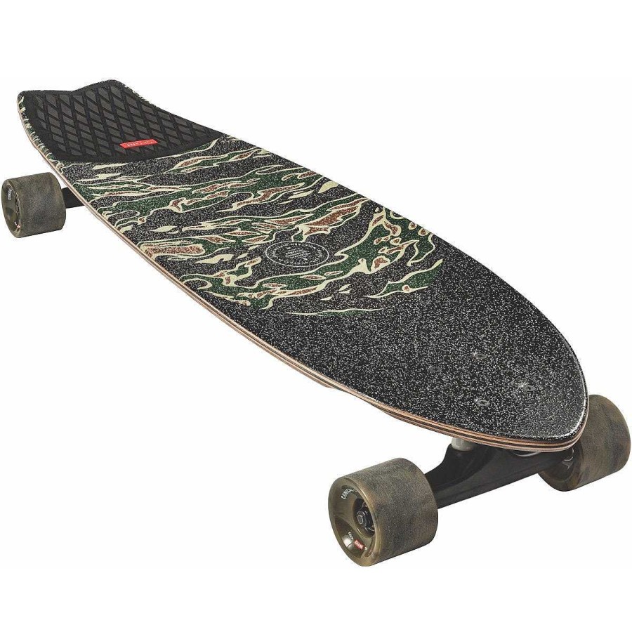 Gang Globe | Chromantisches 33-Zoll-Skateboard Tiger-Camouflage