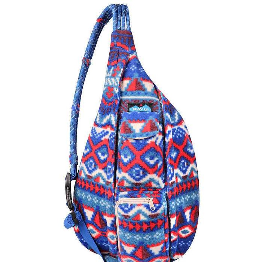 Damen KAVU Taschen Und Geldborsen | Polar Sling Bag 8-Bit-Strick