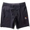 Herren Vissla Bademode | Solid Sets 18,5" Boardshorts Fur Herren Schwarz