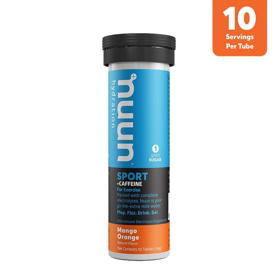 Gang Nuun Essen | Nuun Sport + Koffein Mango-Orange + Koffein