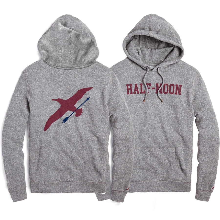 Half-Moon-Kollektion Half-Moon Outfitters Halbmondbekleidung | Collegiate Albatross Kapuzenpullover Herbstheide