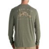 Herren Free Fly Apparel T-Shirts | Redfish Camo Langarmshirt Fur Herren Heidemudigkeit