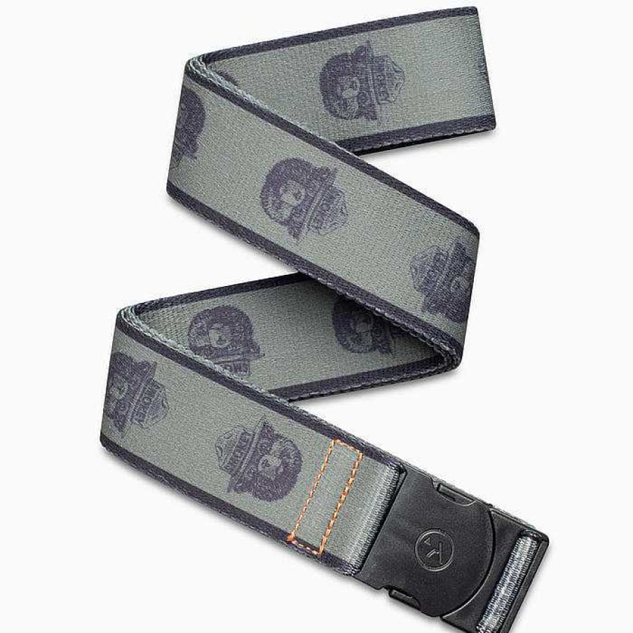 Herren Arcade Belts Gurtel | Smokey Bear Woodblock Standardgurtel Efeugrun