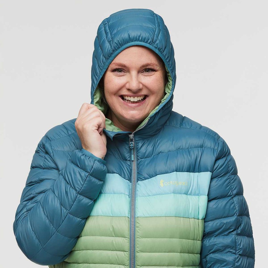 Damen Cotopaxi Isolierung | Fuego Daunenjacke Mit Kapuze Fur Damen Blaufichte/Espe