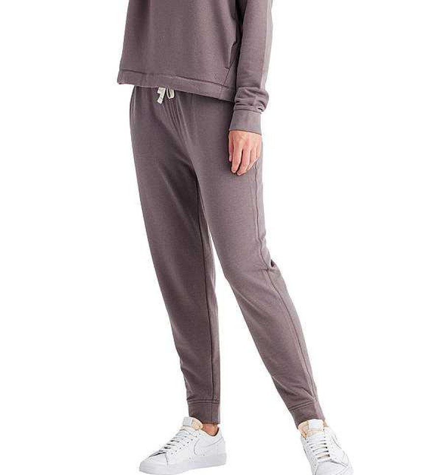 Damen Free Fly Apparel Hose | Bambus-Fleece-Jogginghose Fur Damen Lila Spitze