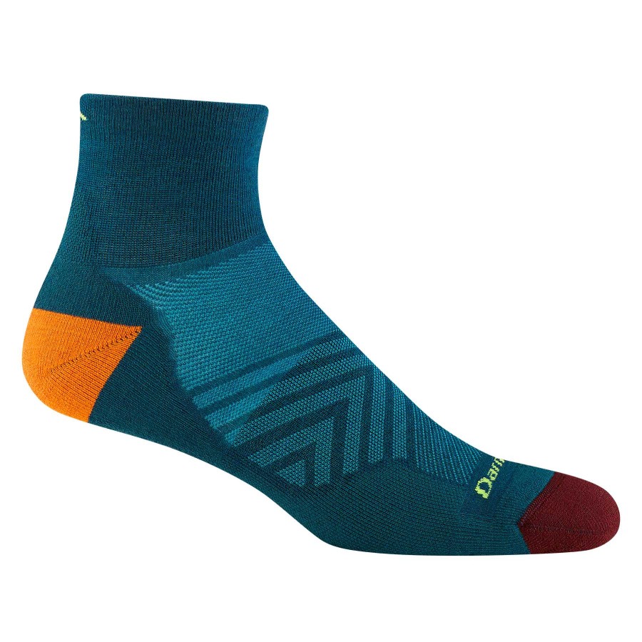 Herren Darn Tough Socken | Ultraleichte Laufsocken Run Quarter Fur Herren