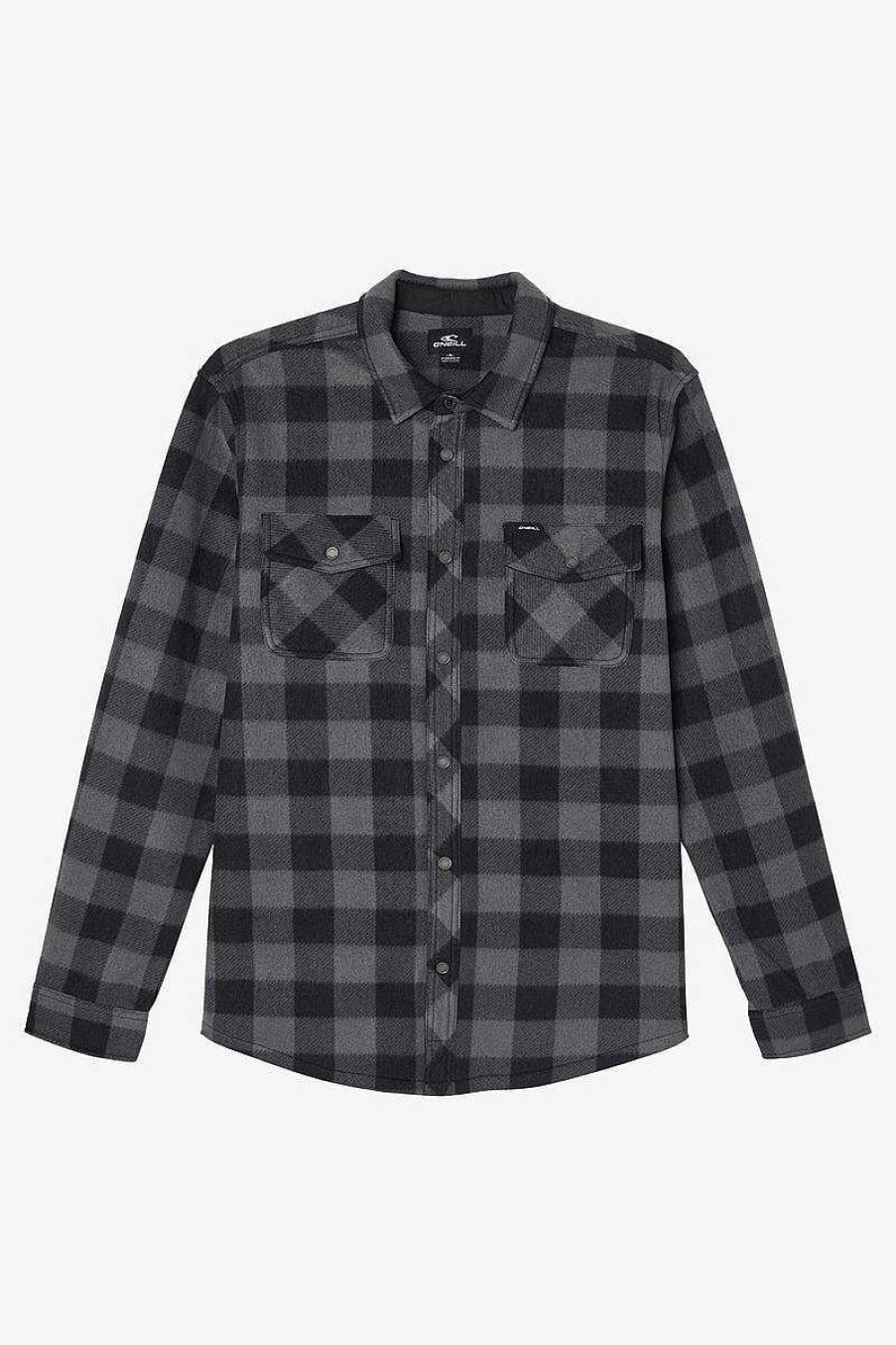 Herren O'Neill Hemden | Glacier Plaid Superfleece-Hemd Fur Herren