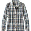 Damen L.L.Bean Lassig | Scotch Plaid Flanellhemd Fur Damen, Entspannt