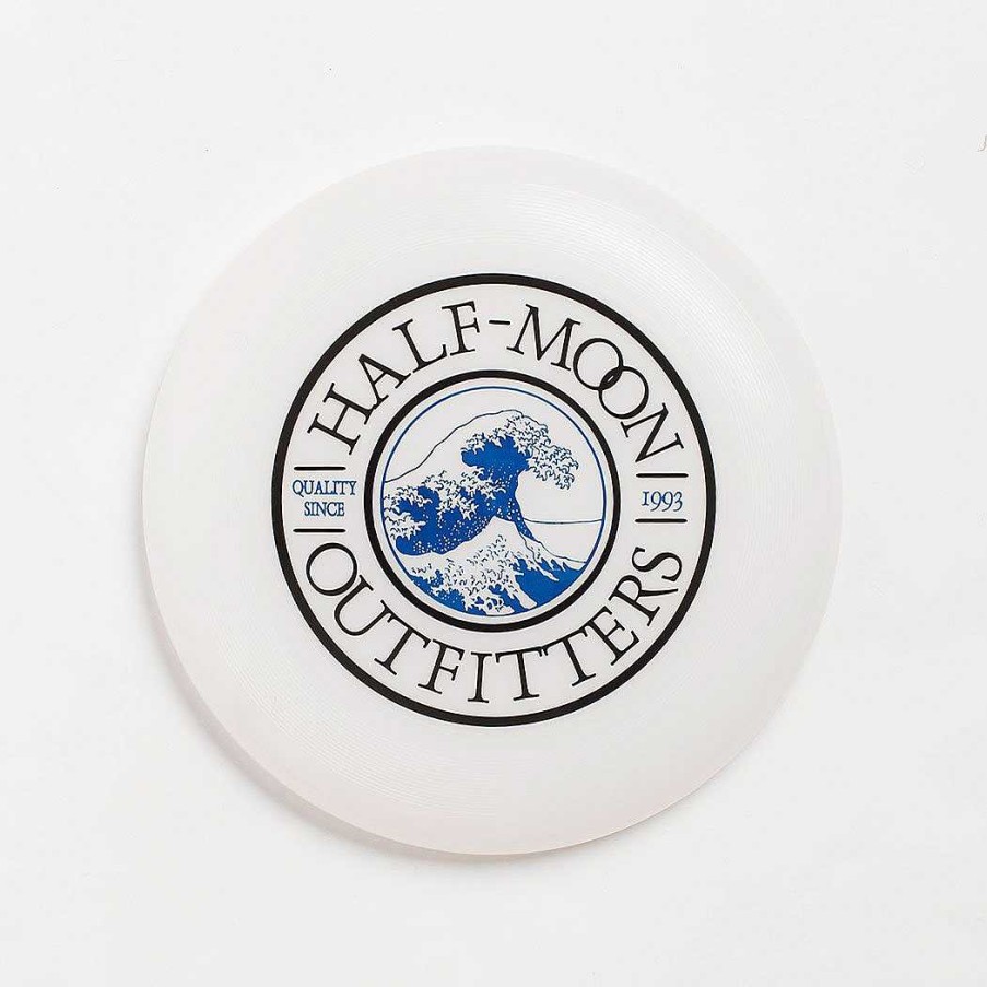 Half-Moon-Kollektion Half-Moon Outfitters Halbmond-Ausrustung | Wellen-Logo-Frisbee