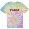 Kinder Vissla Oberteile | Vibes Kurzarm-T-Shirt Fur Jungen Multi