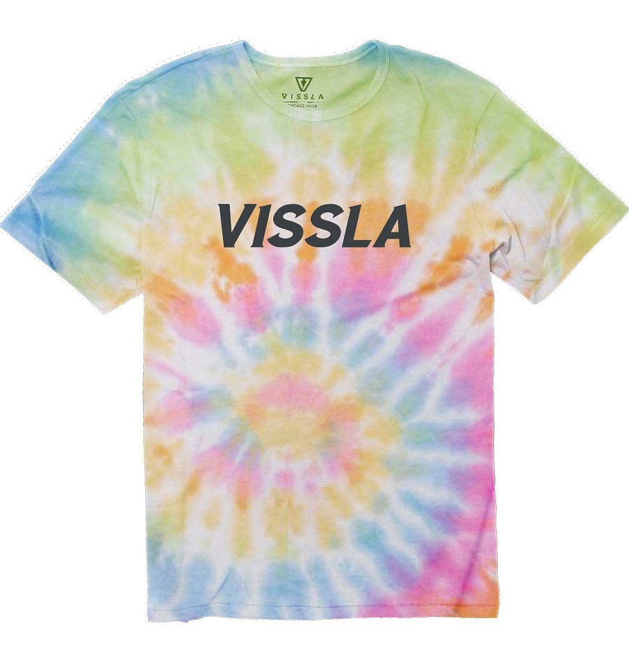 Kinder Vissla Oberteile | Vibes Kurzarm-T-Shirt Fur Jungen Multi