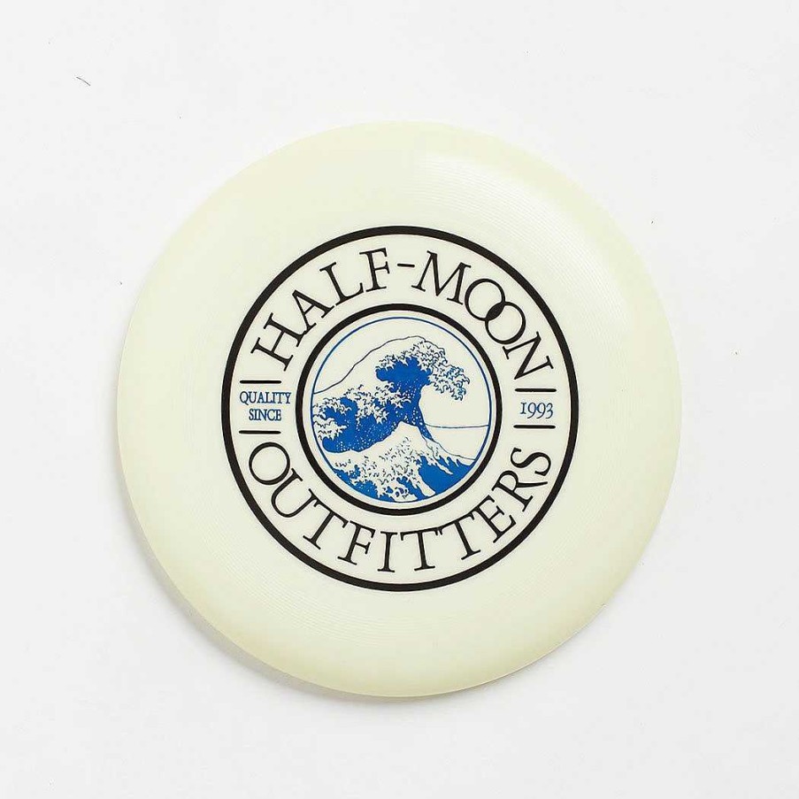 Half-Moon-Kollektion Half-Moon Outfitters Halbmond-Ausrustung | Wellen-Logo-Frisbee