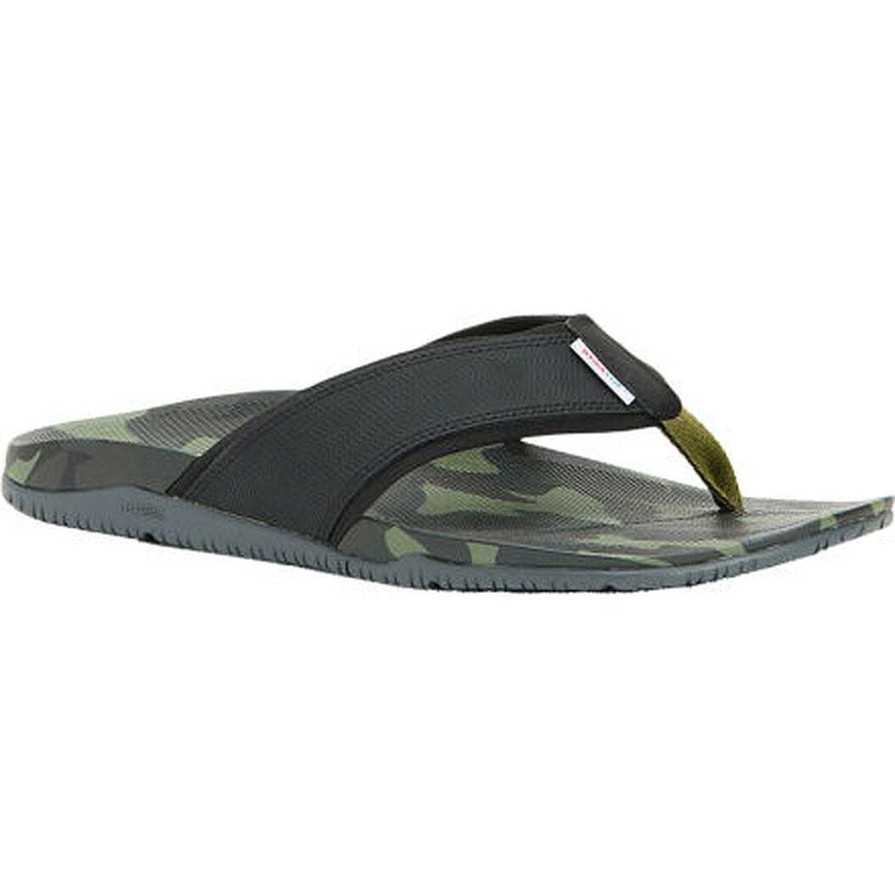 Schuhwerk XTRATUF Sandalen | Auna Sandalen Fur Herren Schwarz/Camouflage