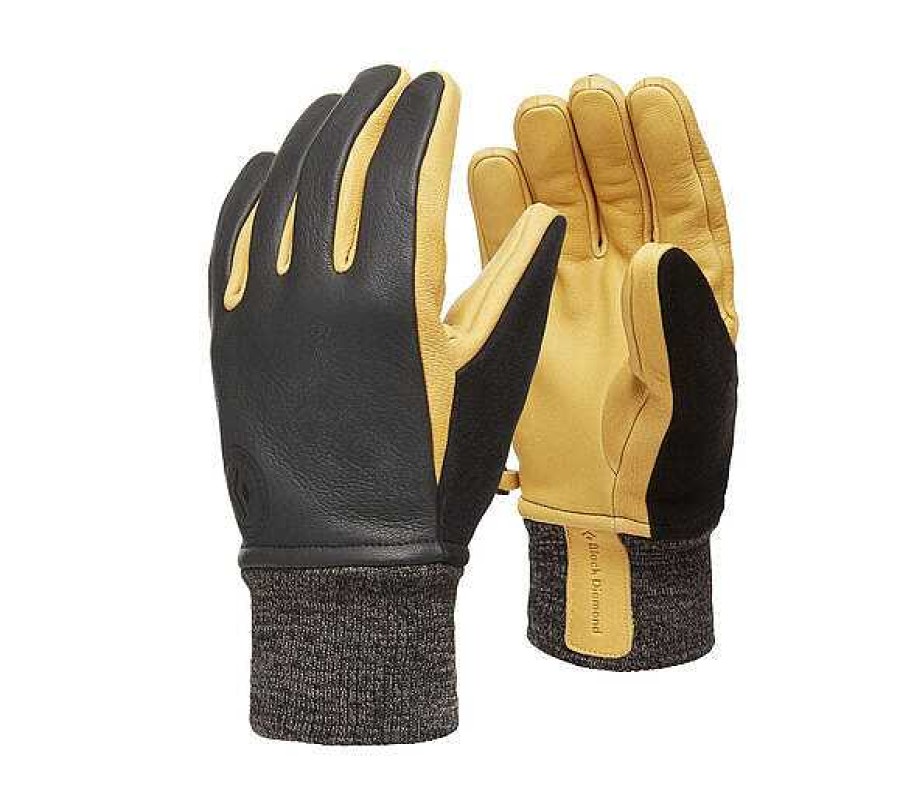 Herren Black Diamond Equipment Handschuhe | Schmutzsack-Handschuhe Schwarz