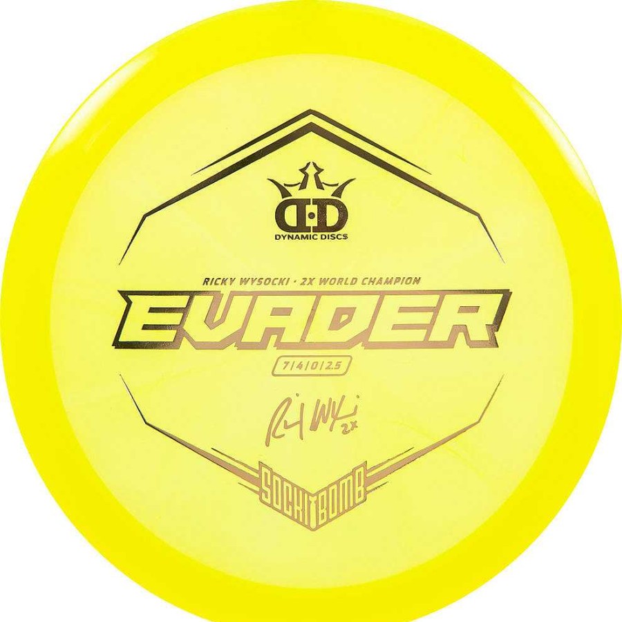 Gang Dynamic Discs | Lucid Evader Ricky Wysocki Sockibomb-Stempel Sortiert