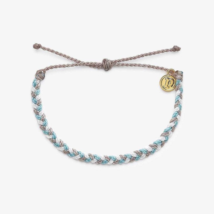 Damen Pura Vida Schmuck | Mini Geflochtenes Armband