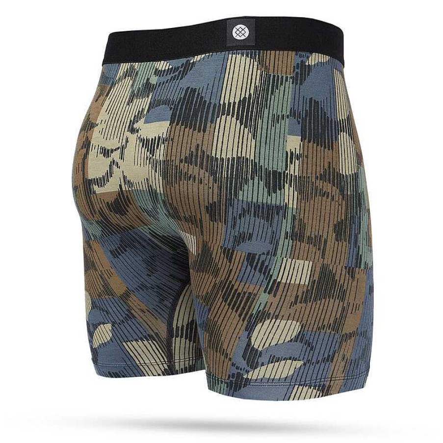 Herren Stance Baselayer Und Unterwasche | Vine Butter Blend Boxershorts Fur Herren Schiefer