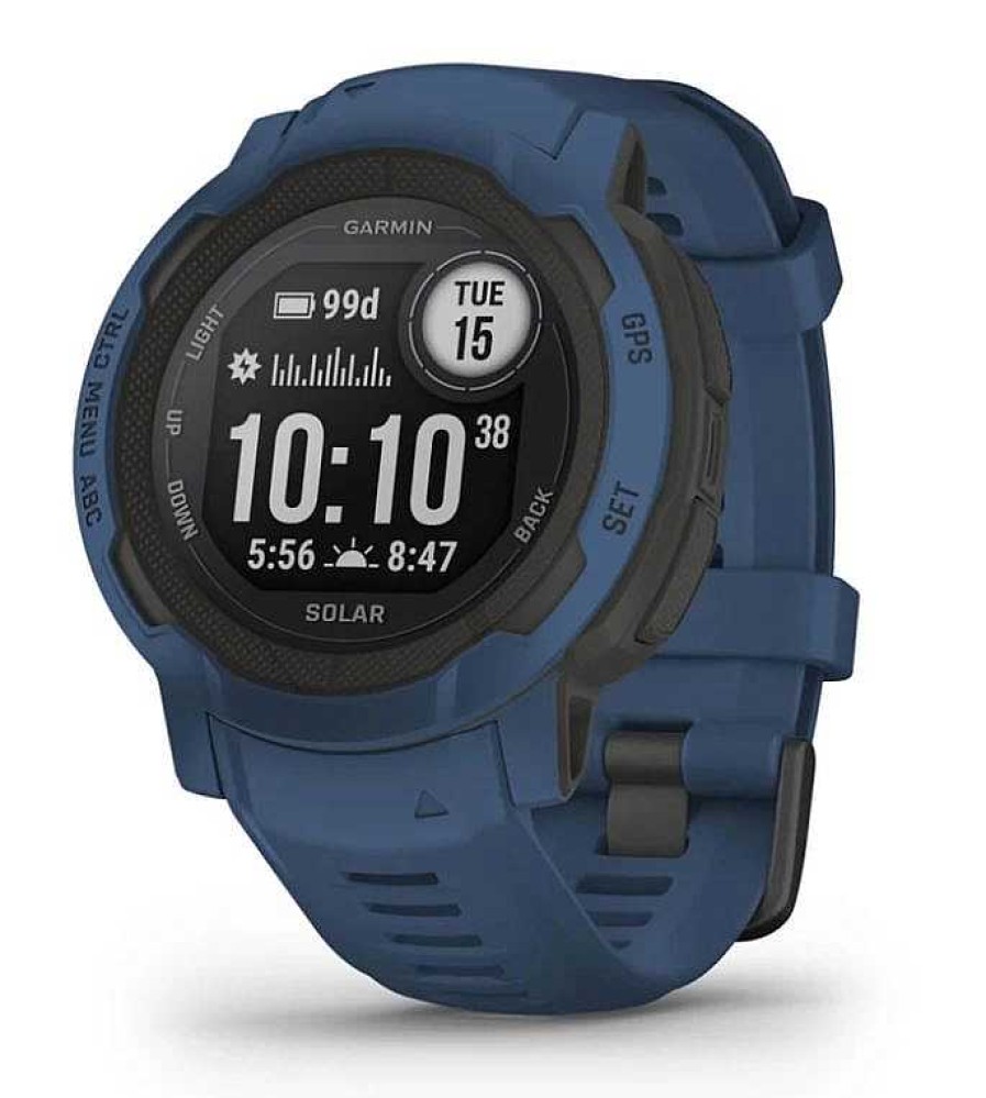 Herren Garmin Uhren | Instinct 2 Solar Edition Gezeitenblau