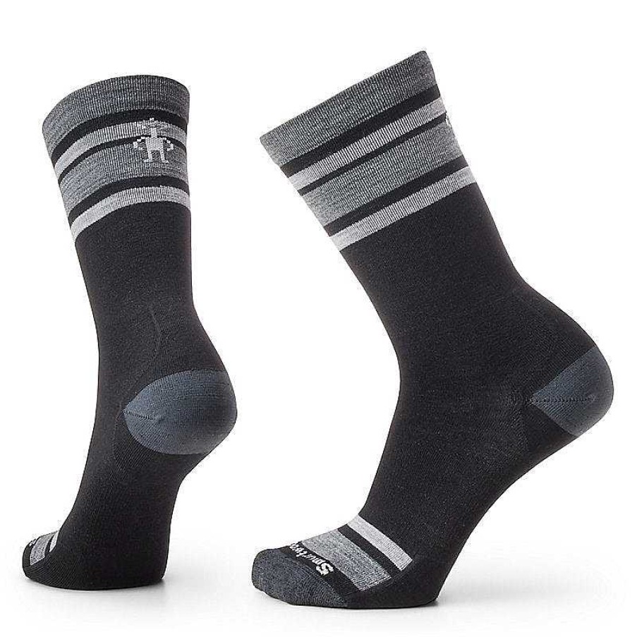 Herren Smartwool Socken | Everyday Top Split Stripe Zero Cushion Crew Socken Fur Herren